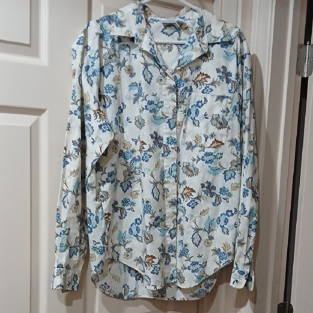 Floral Button Down Shirt